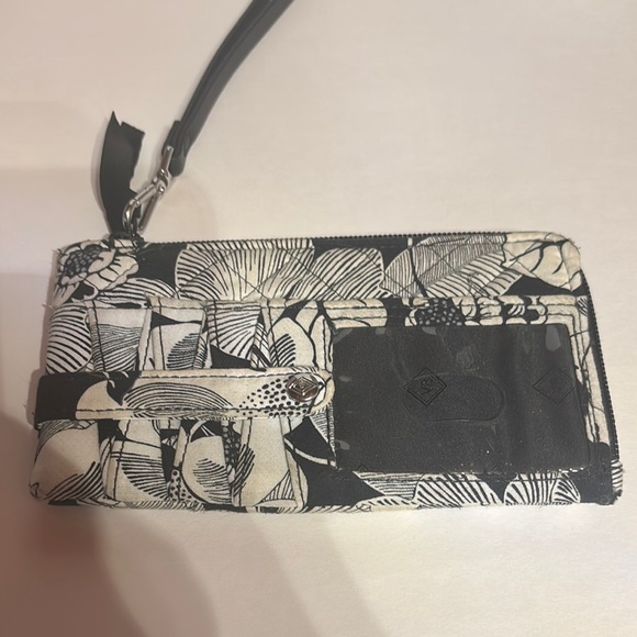 Vera Bradley Black and White Floral Tote and Bundle - Picture 2 of 15